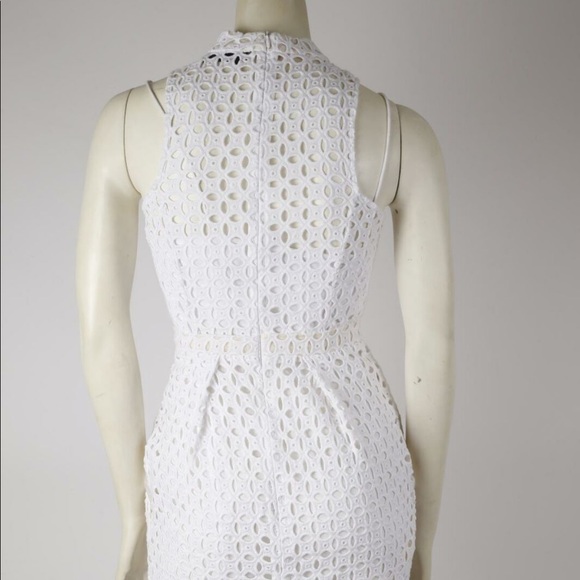 NICHOLAS Mock Neck Sleeveless Pencil Dress - Picture 9 of 14